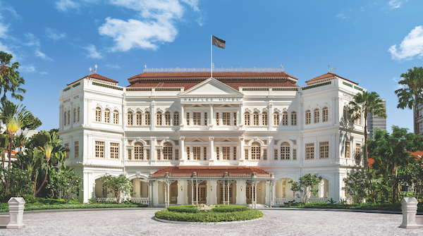 Raffles Hotel Singapore reopened in Aug 2019, following a three-phased restoration which began in February 2017 (Credit: RAFFLES SINGAPORE)
