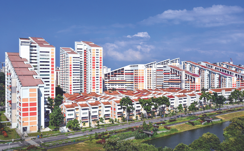 POTONG PASIR - The HDB flats in Potong Pasir are known for their iconic sloping roofs. #FINDYOURSPOT #REDISCOVER SINGAPORE #EDGEPROP - EDGEPROP SINGAPORE