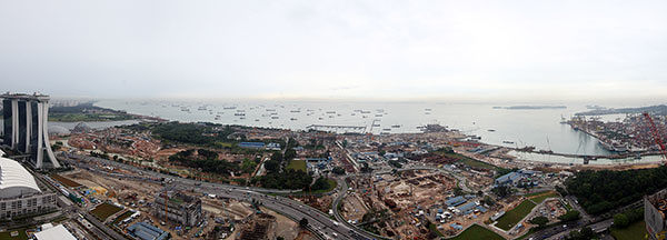 Marina Bay Residences towards Marina South - EDGEPROP SINGAPORE