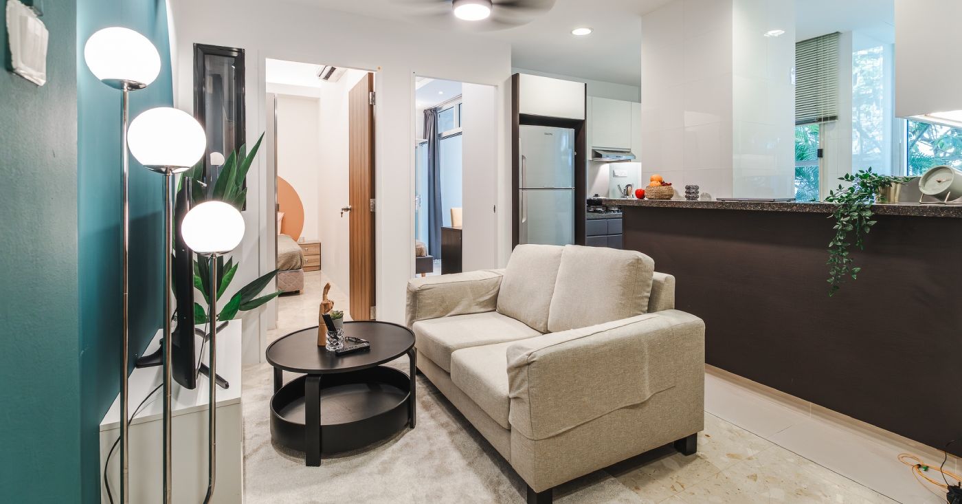 A condo unit in River Valley, near Somerset, managed by co-living firm Cove