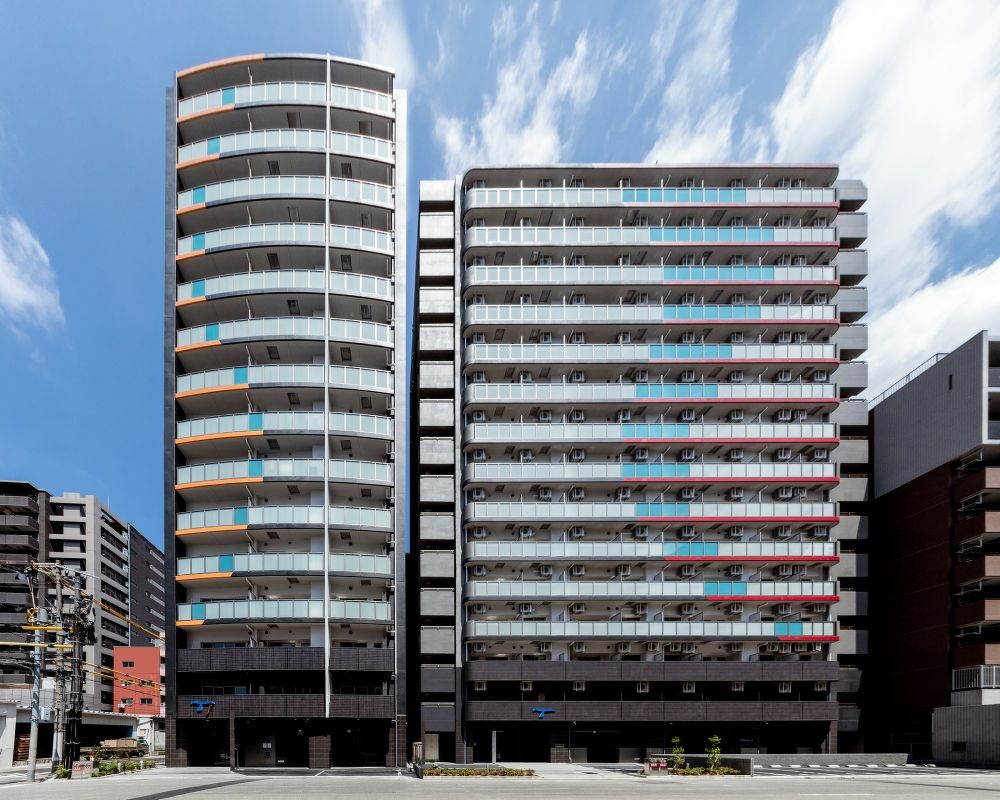 Osaka multifamily properties in prime Namba area