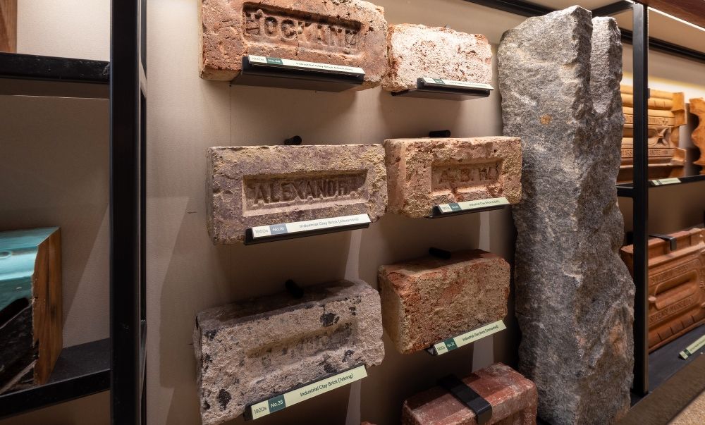 Material library - tiles from France