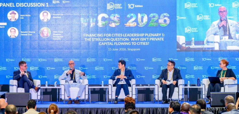 Panel discussion at World Cities Summit 2026