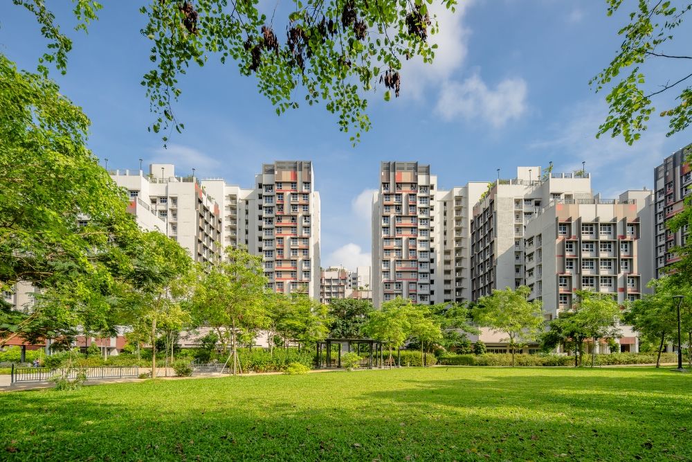 Plantation Grange BTO project in Tengah - grid pattern facade - Shiya Creative Studio - EdgeProp Singapore
