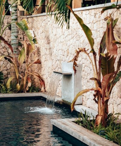 A photo of a water feature at a property