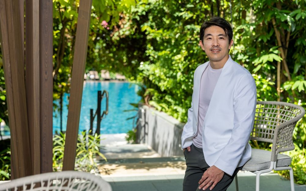 Architect and material scientist Kody Kato, founder of ODE and inventor of the Kaera active material system