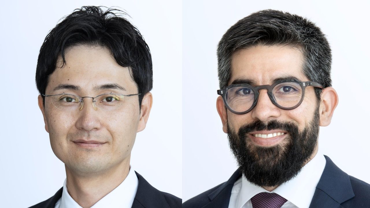 LaSalle Investment Management's Makoto Sakuma (left) and Eduardo Gorab (right), Asia Pacific co-heads of research and strategy at the global real estate investment management firm.