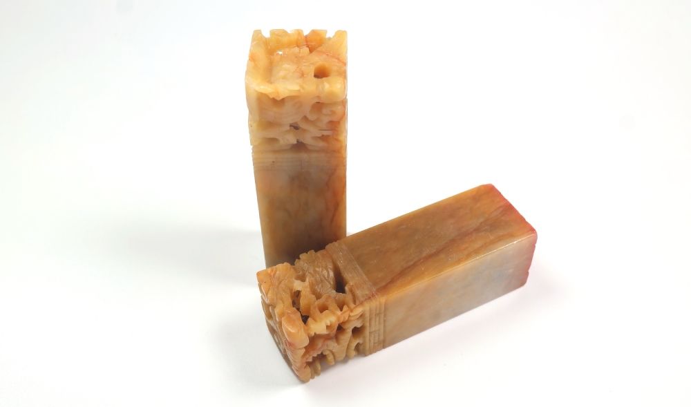 Traditional Chinese stone seal stamp - auspicious in feng shui