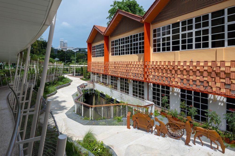 Stamford Canal opening at Temasek Shophouse's public outdoor community space