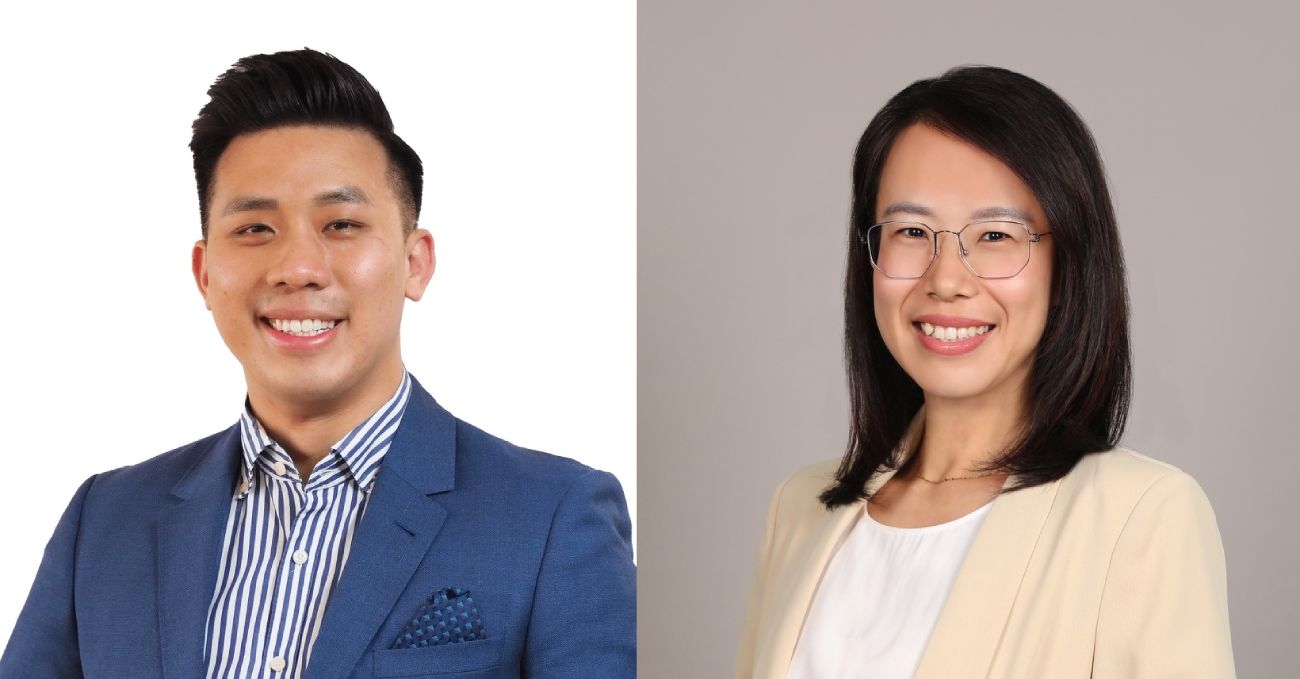 Clive Chng of Redbrick Mortgage Advisory, Daphne Lye of MoneyOwl