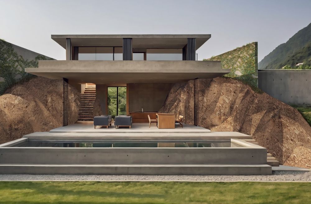 Cave House bungalow project - ODE - Kody Kato