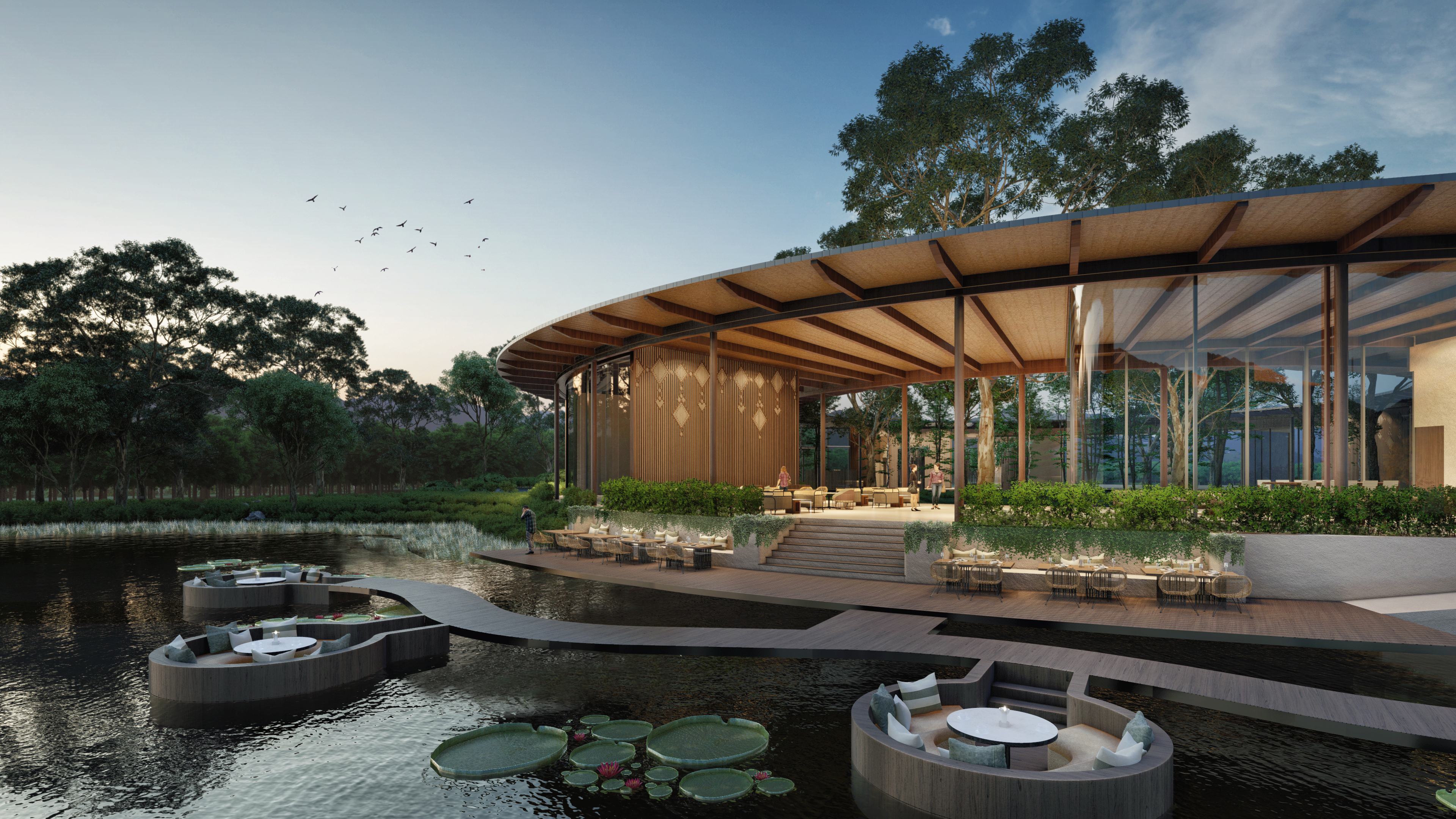 Occupying 230 acres, Tri Vananda will feature 298 villas, anchored by wellness facilities specialising in alternative wellness medicine (Credit: Montara Hospitality Group)