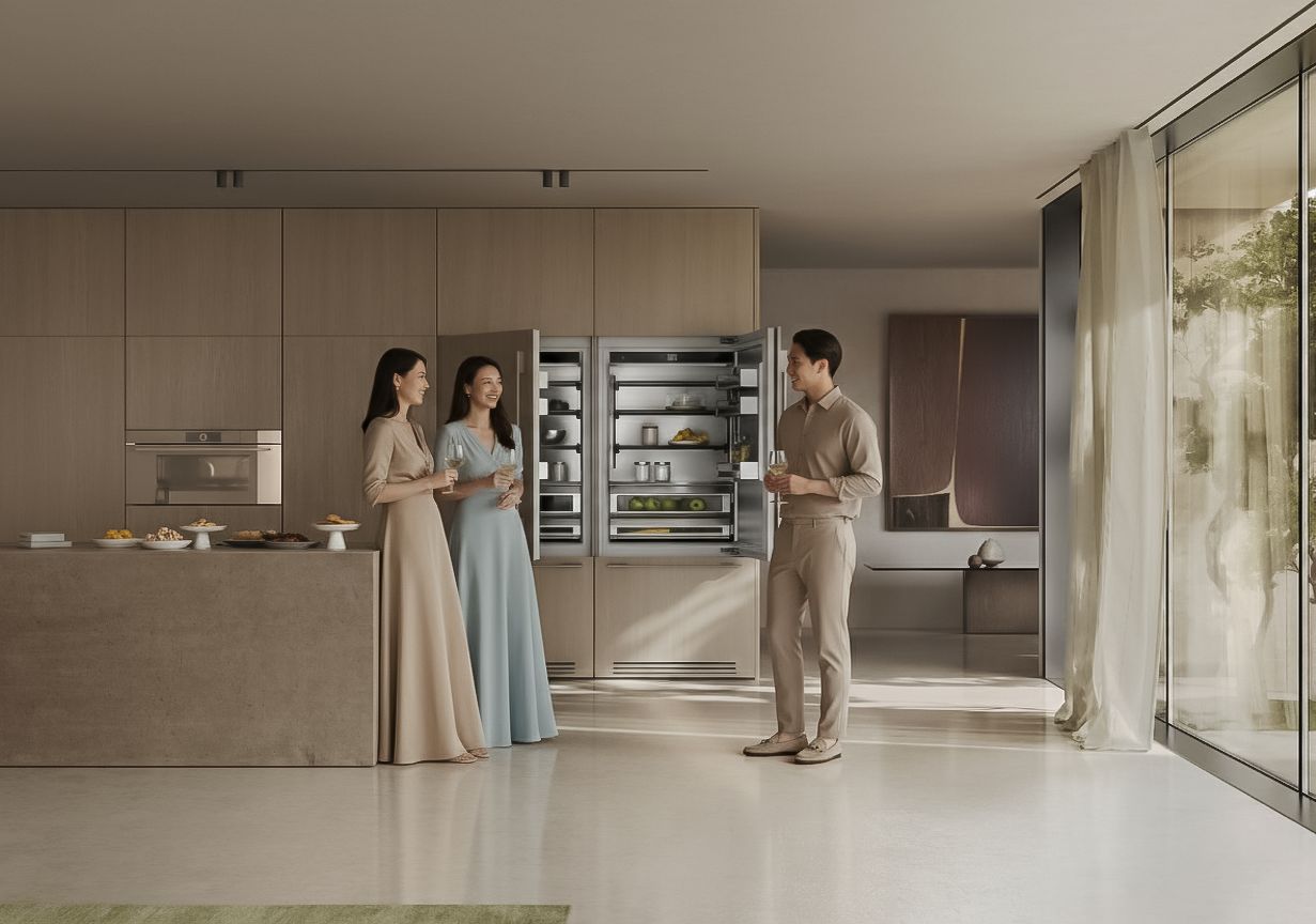 A large oven that cooks with precision