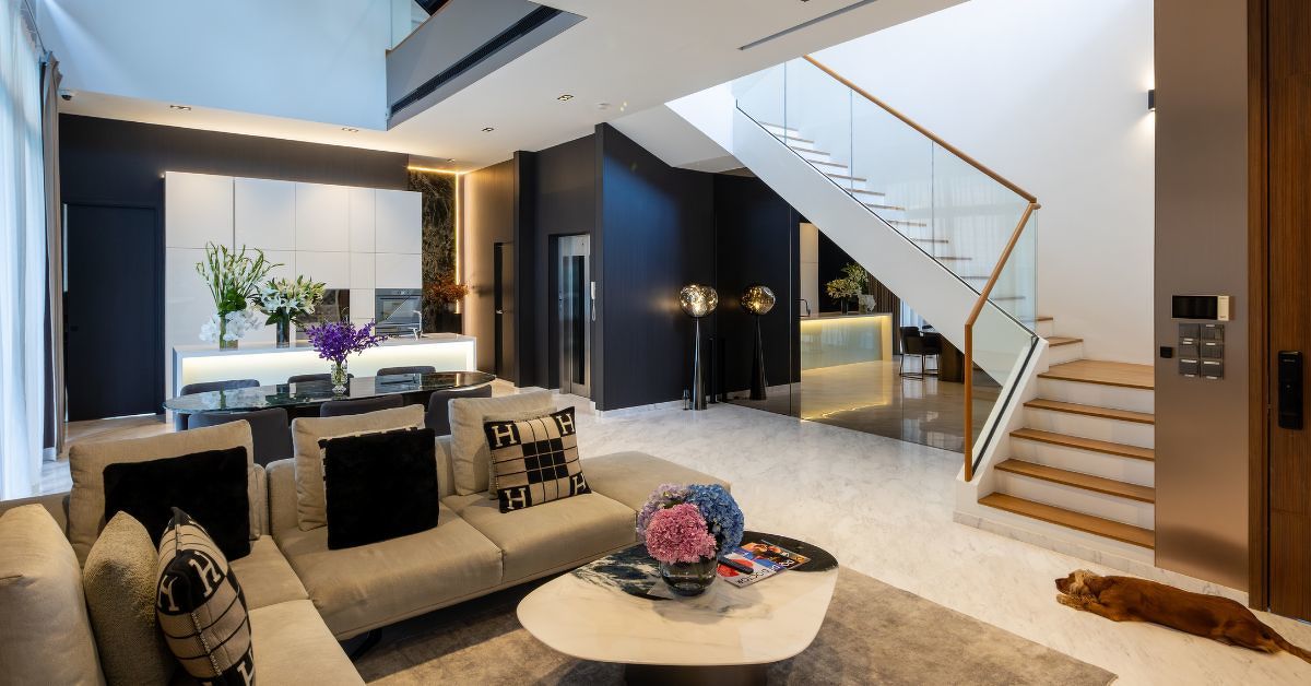 The couple prioritised functionality when house hunting, eventually choosing a home with an efficient and adaptable layout