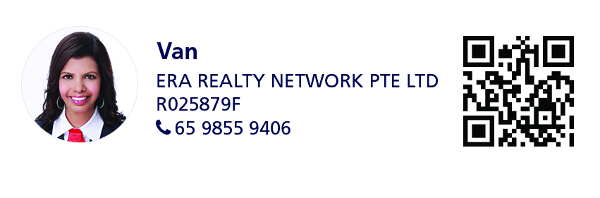 Contact details of marketing agent for the property (Van | ERA REALTY NETWORK PTE LTD | 65 9855 9406)