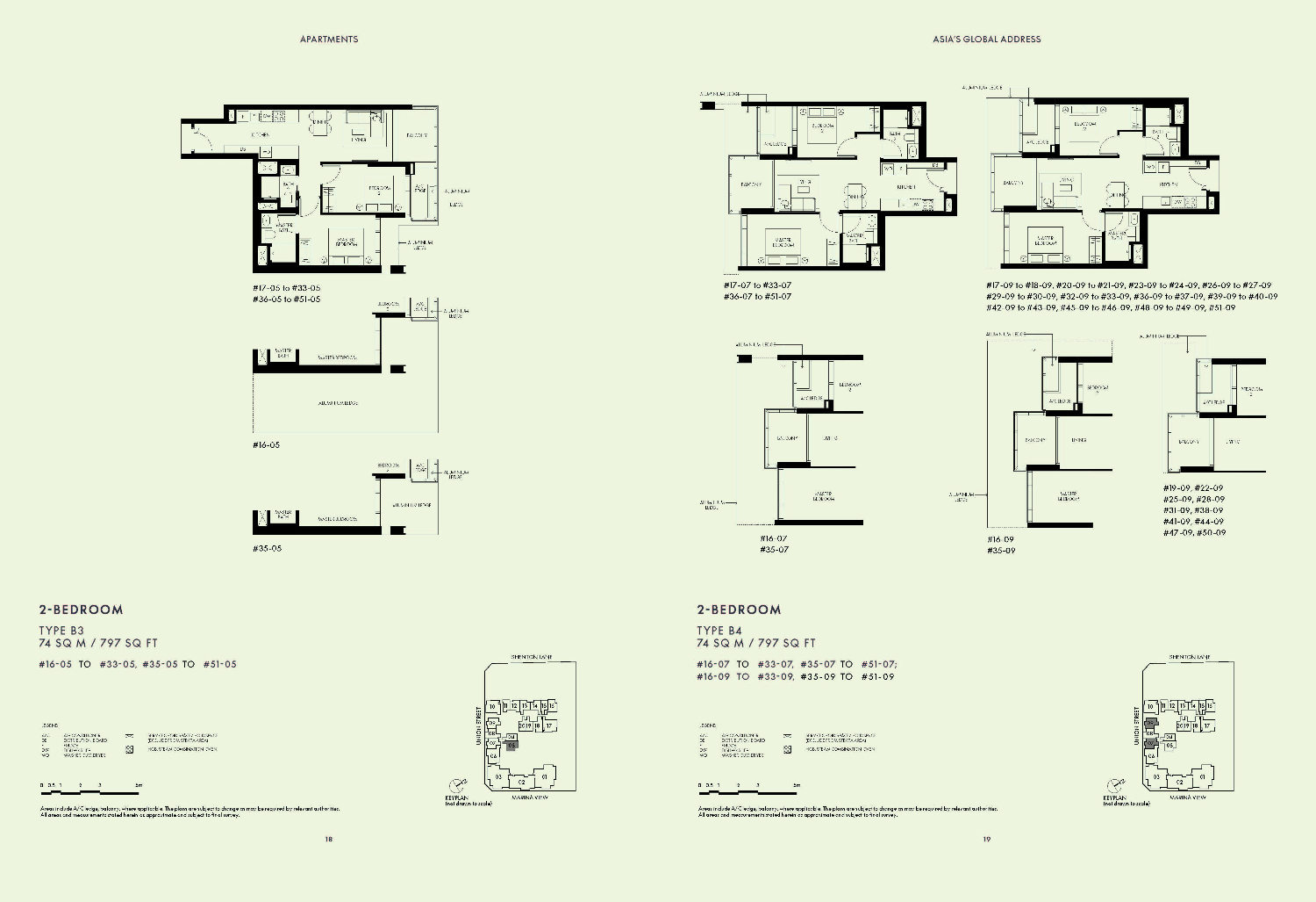 W Residences Marina View - Singapore - Floor Plan 14