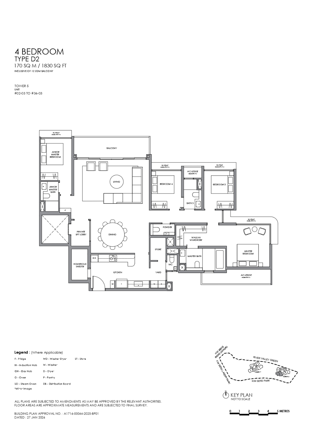 River Modern - Floor Plan 57