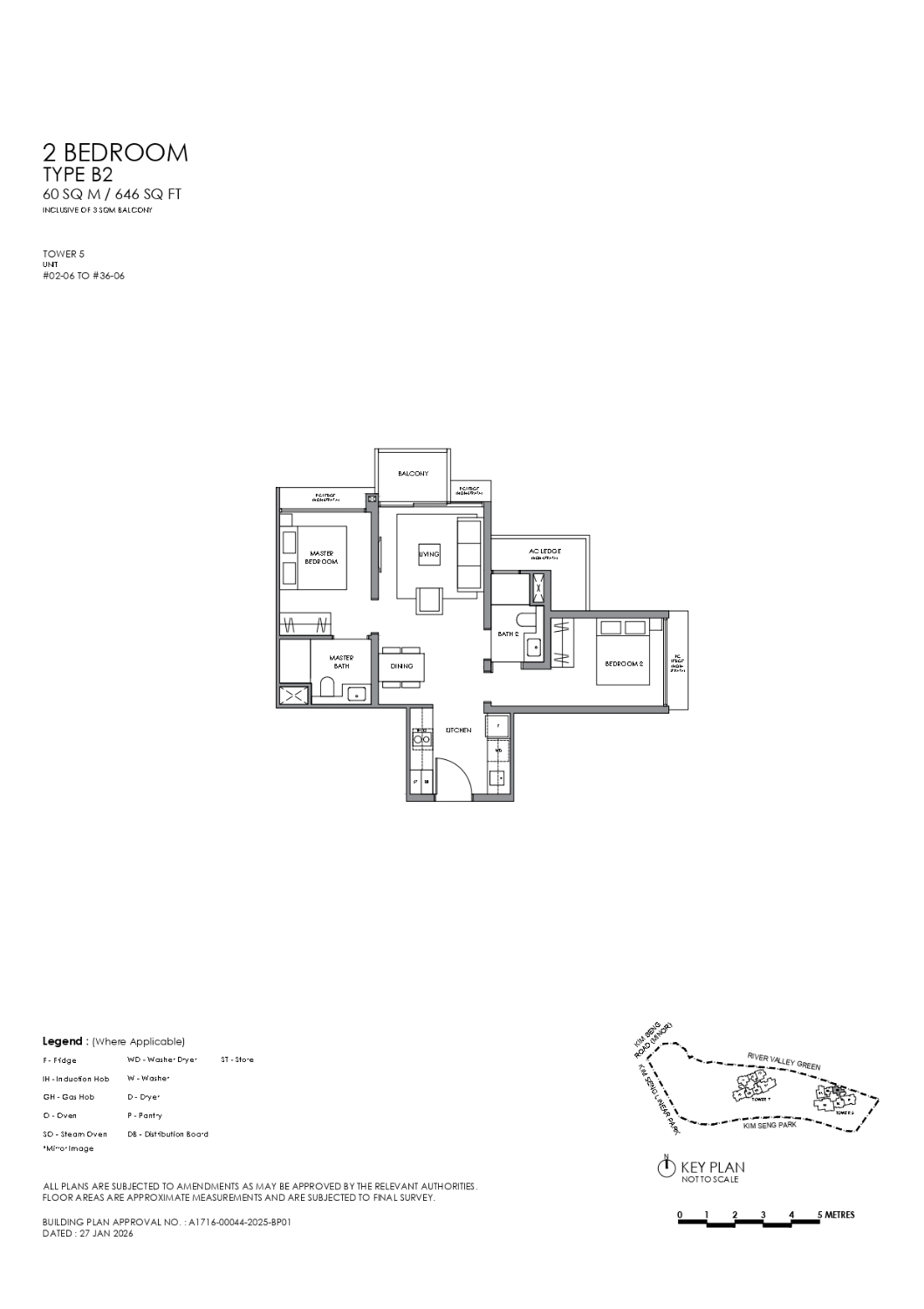 River Modern - Floor Plan 48