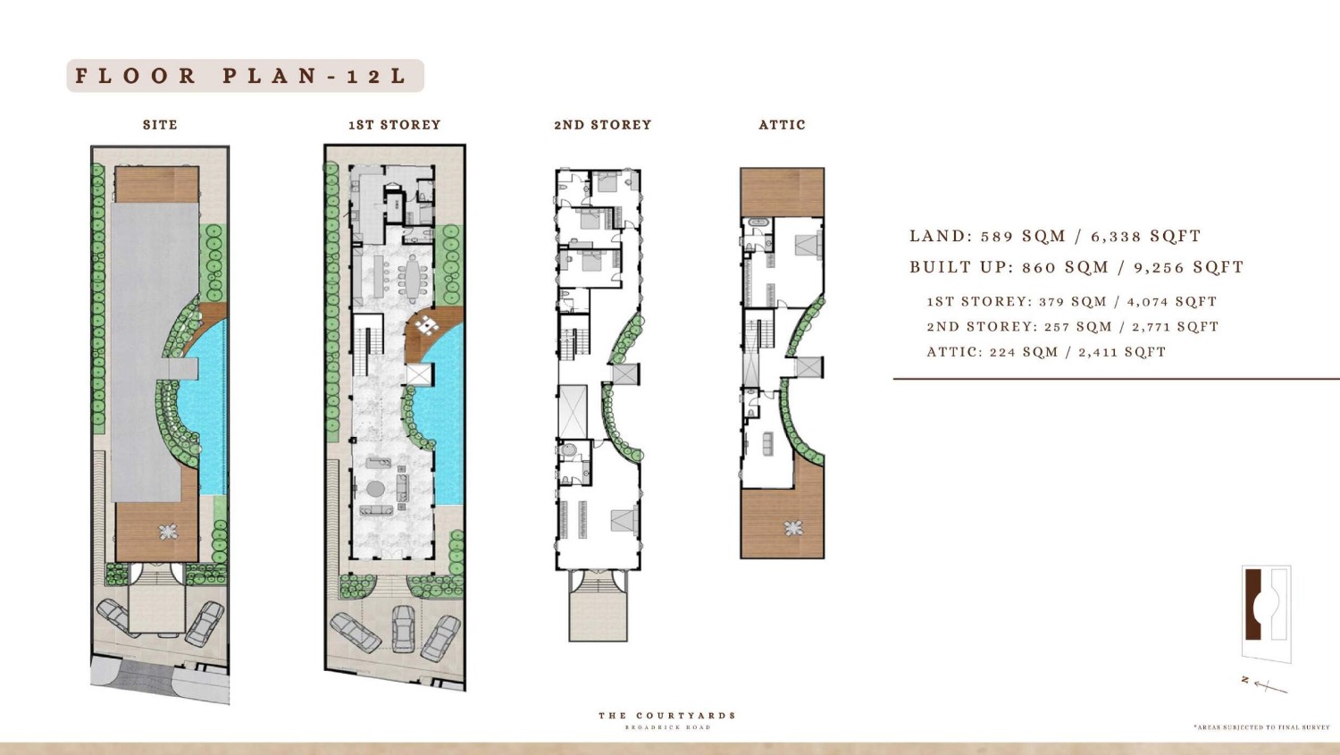 The Courtyards - Floor Plan 19