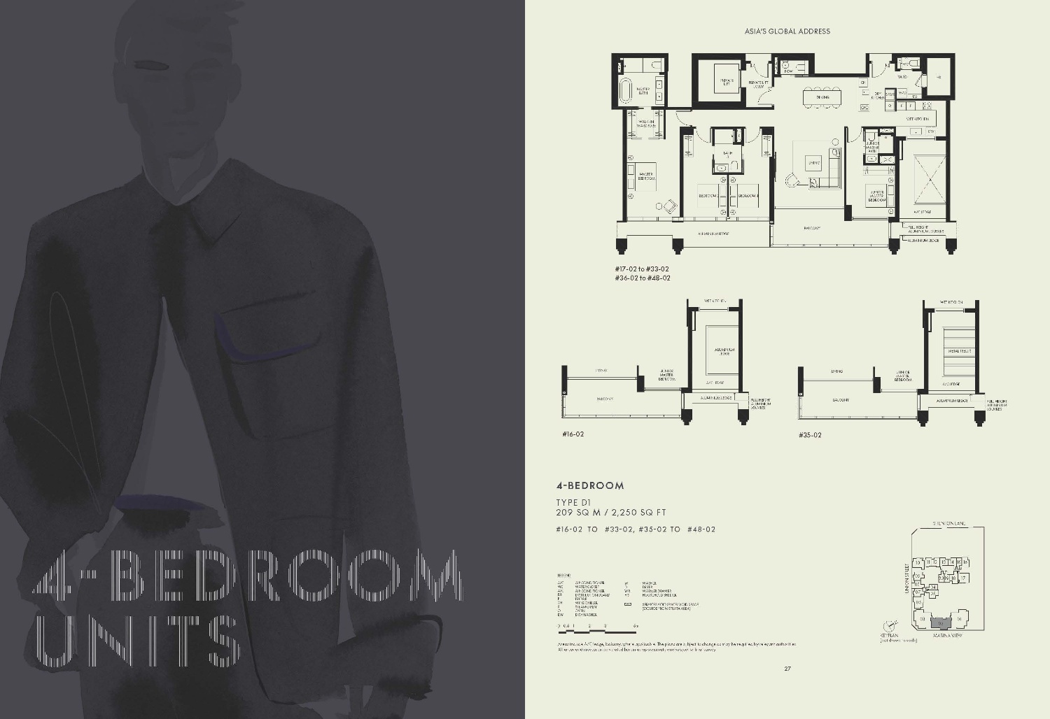 W Residences Marina View - Singapore - Floor Plan 18