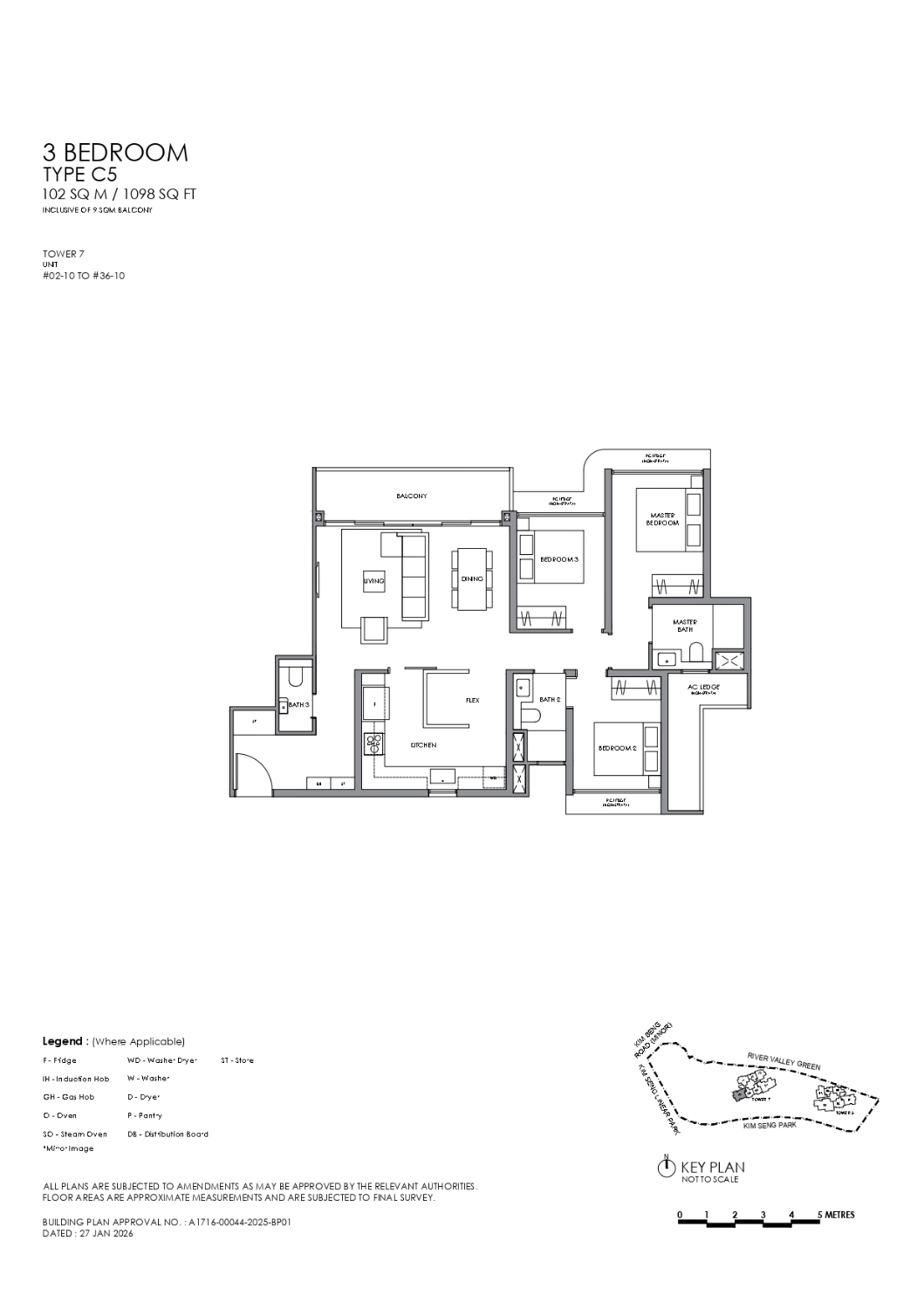 River Modern - Floor Plan 54
