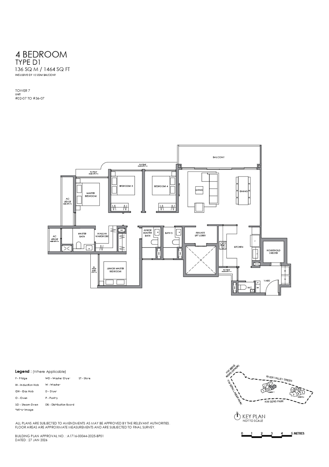 River Modern - Floor Plan 56