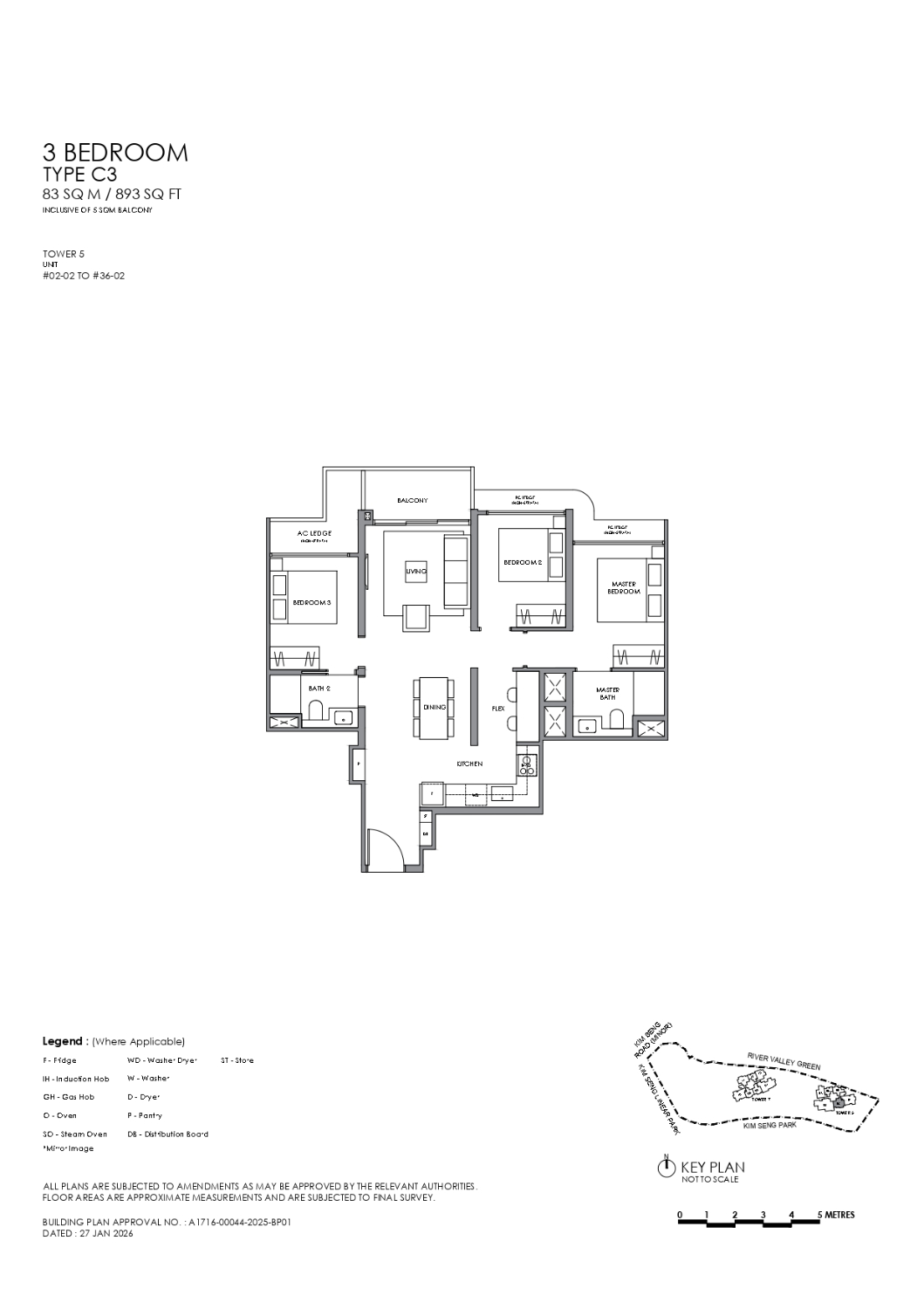 River Modern - Floor Plan 52