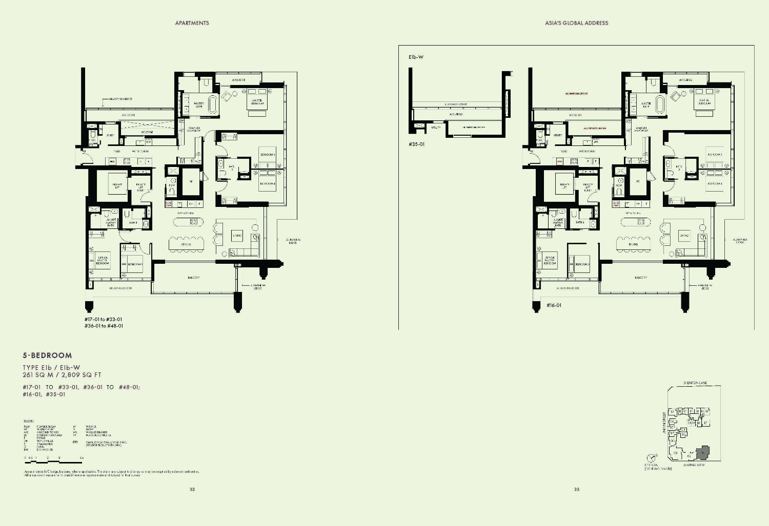 W Residences Marina View - Singapore - Floor Plan 20
