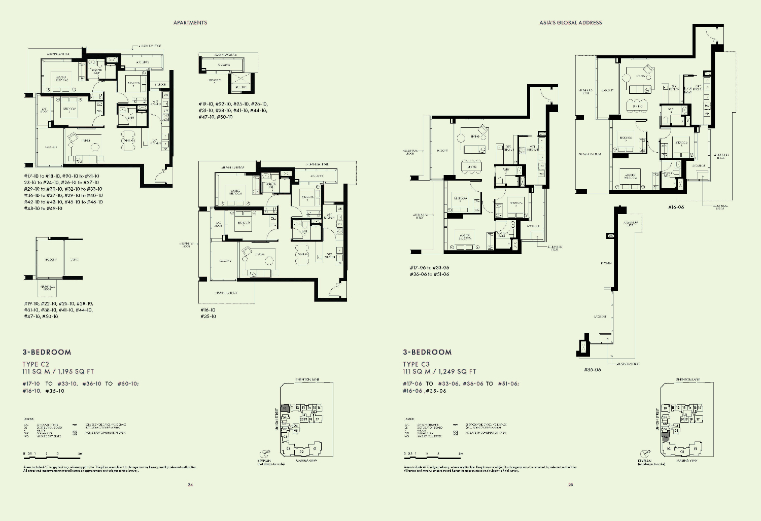 W Residences Marina View - Singapore - Floor Plan 17