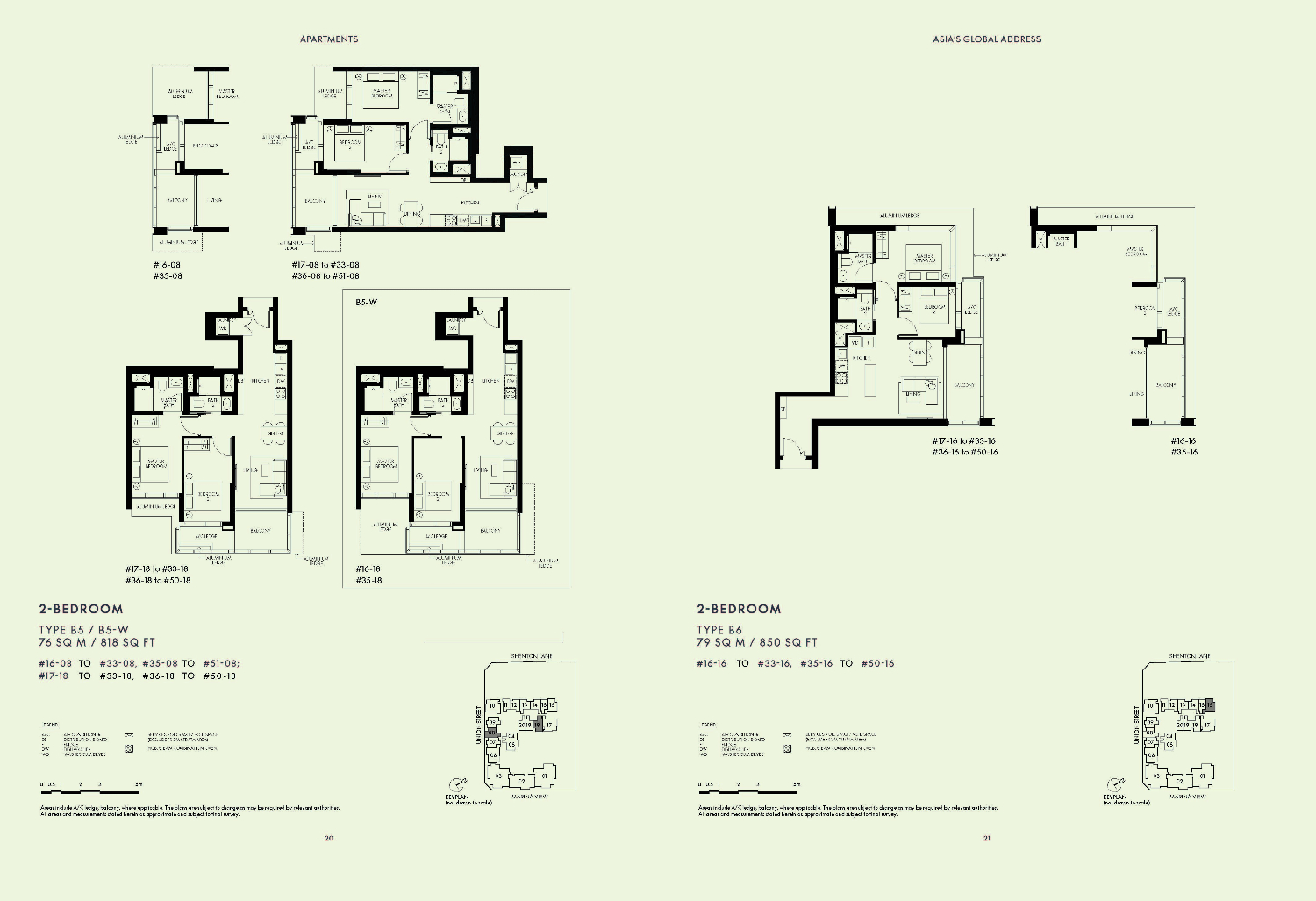 W Residences Marina View - Singapore - Floor Plan 15