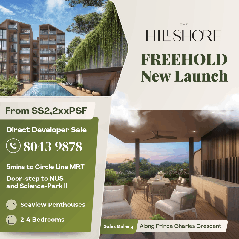 The Hillshore — 5 - Pasir Panjang, Hong Leong Garden, Clementi New Town, Singapore