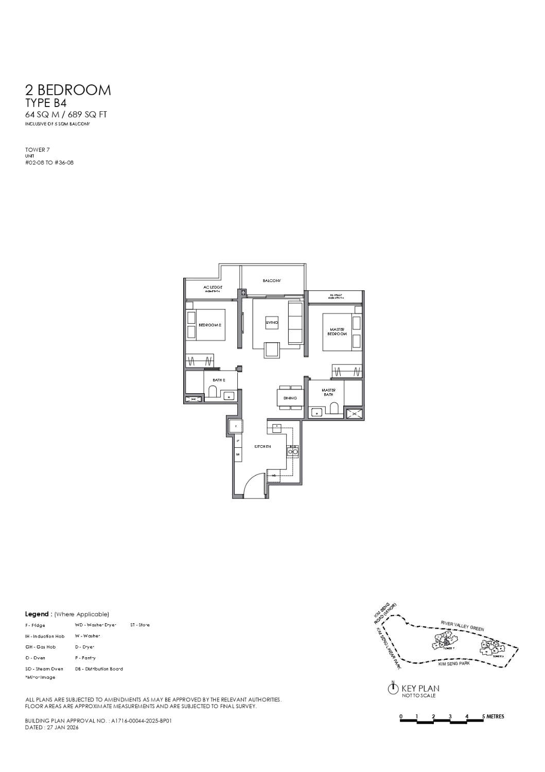 River Modern - Floor Plan 50