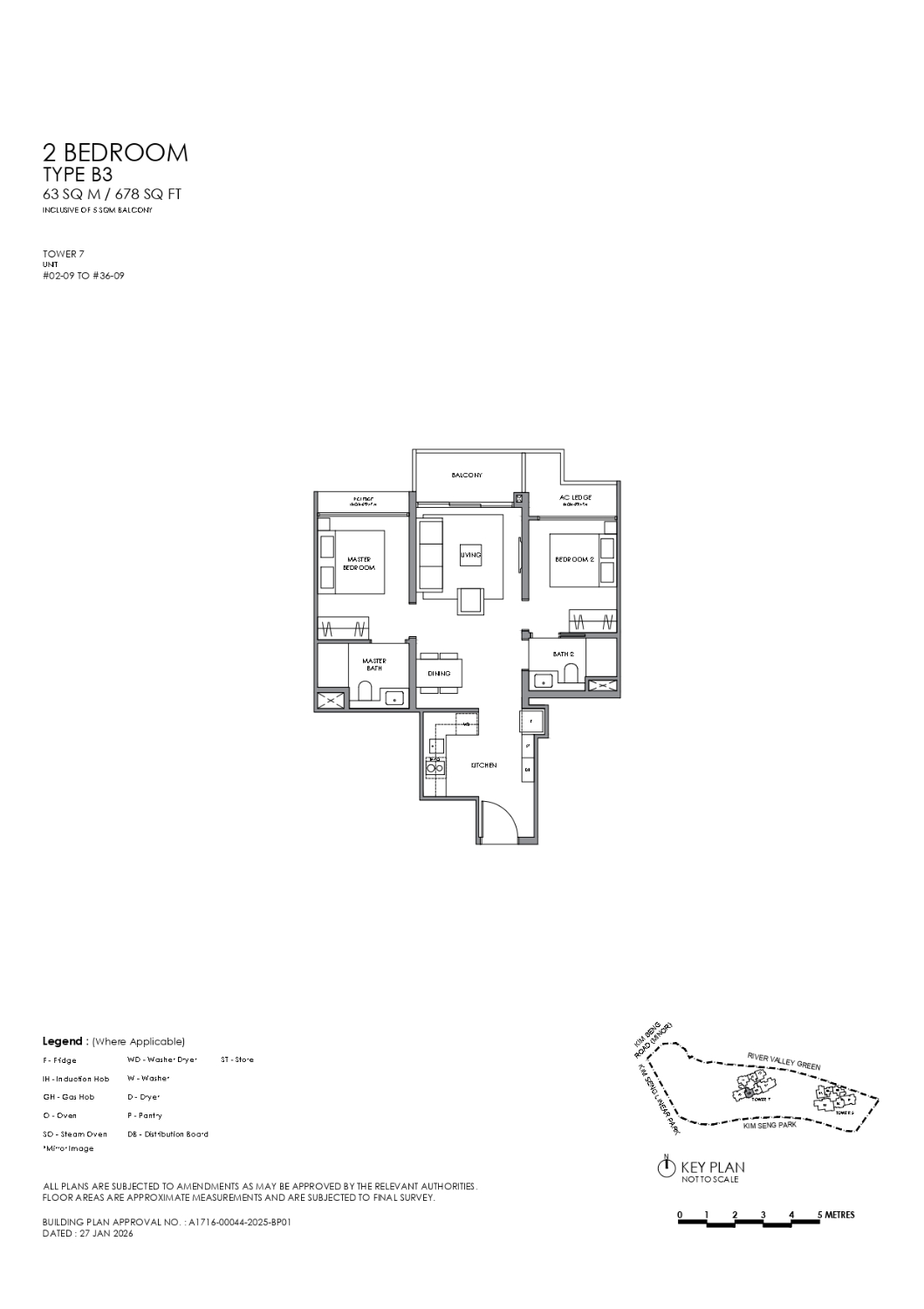 River Modern - Floor Plan 49